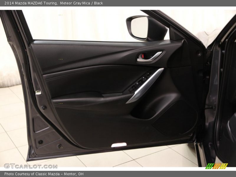 Meteor Gray Mica / Black 2014 Mazda MAZDA6 Touring