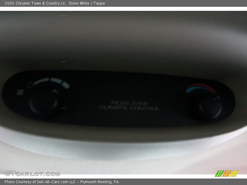 Stone White / Taupe 2003 Chrysler Town & Country LX