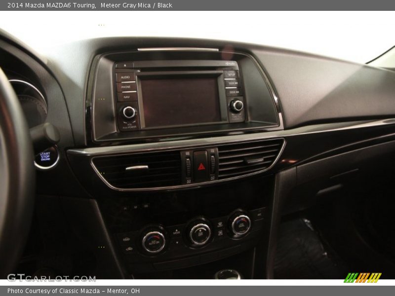 Meteor Gray Mica / Black 2014 Mazda MAZDA6 Touring