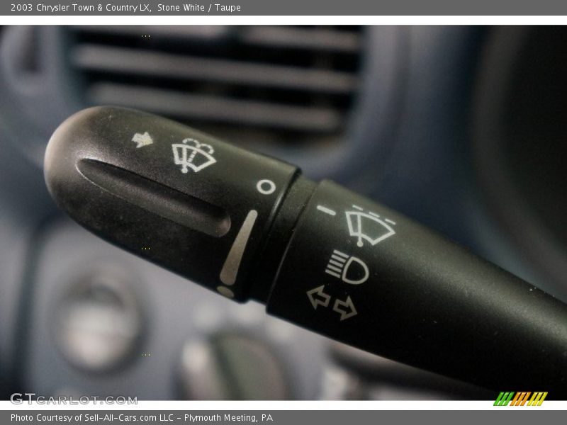 Stone White / Taupe 2003 Chrysler Town & Country LX