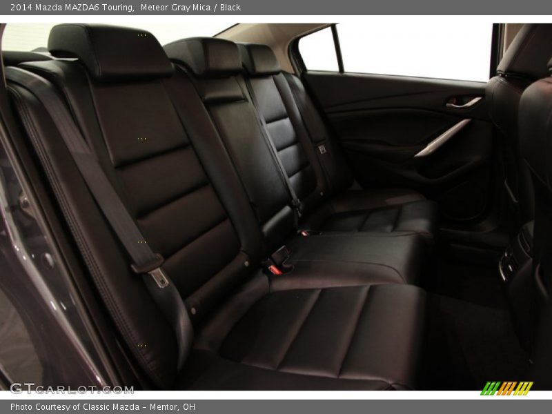 Meteor Gray Mica / Black 2014 Mazda MAZDA6 Touring