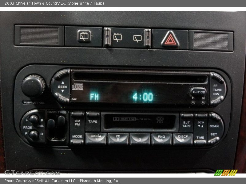 Stone White / Taupe 2003 Chrysler Town & Country LX