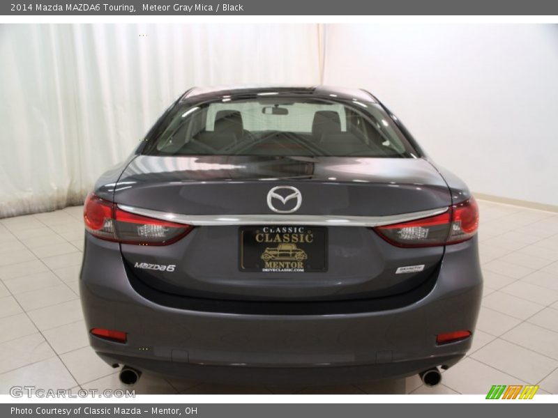 Meteor Gray Mica / Black 2014 Mazda MAZDA6 Touring