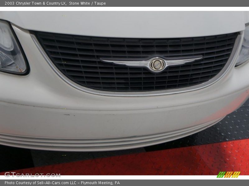 Stone White / Taupe 2003 Chrysler Town & Country LX