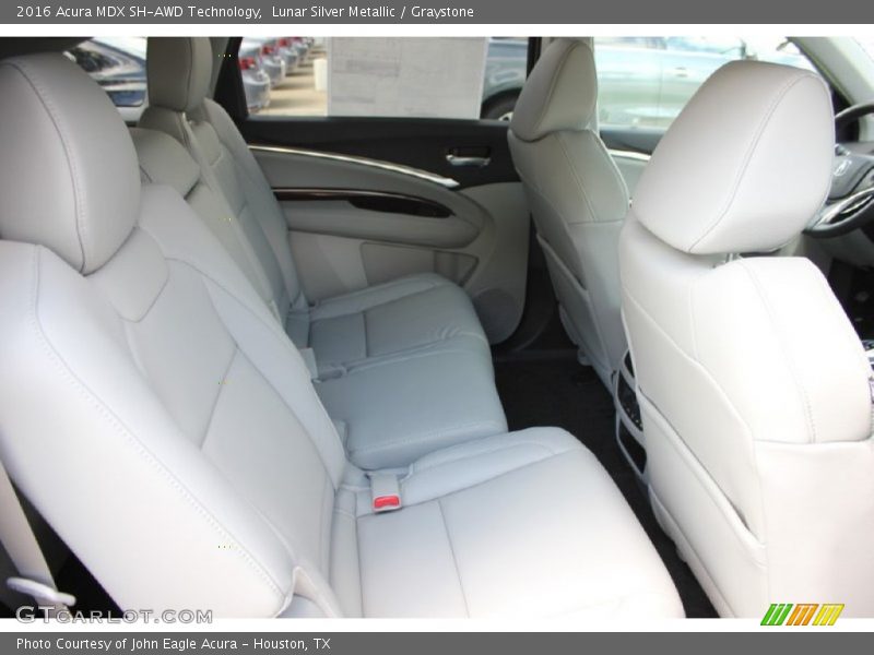 Lunar Silver Metallic / Graystone 2016 Acura MDX SH-AWD Technology