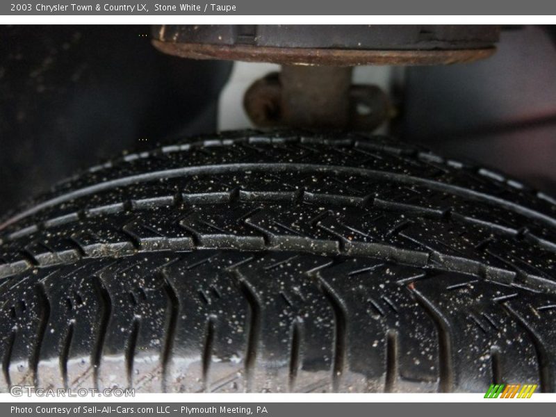 Stone White / Taupe 2003 Chrysler Town & Country LX