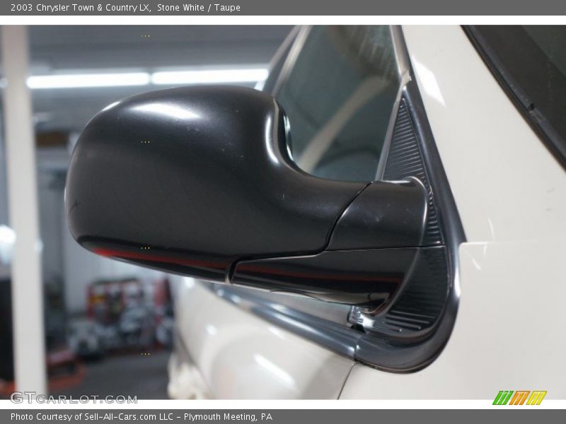 Stone White / Taupe 2003 Chrysler Town & Country LX