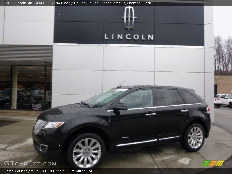 Tuxedo Black / Limited Edition Bronze Metallic/Charcoal Black 2013 Lincoln MKX AWD