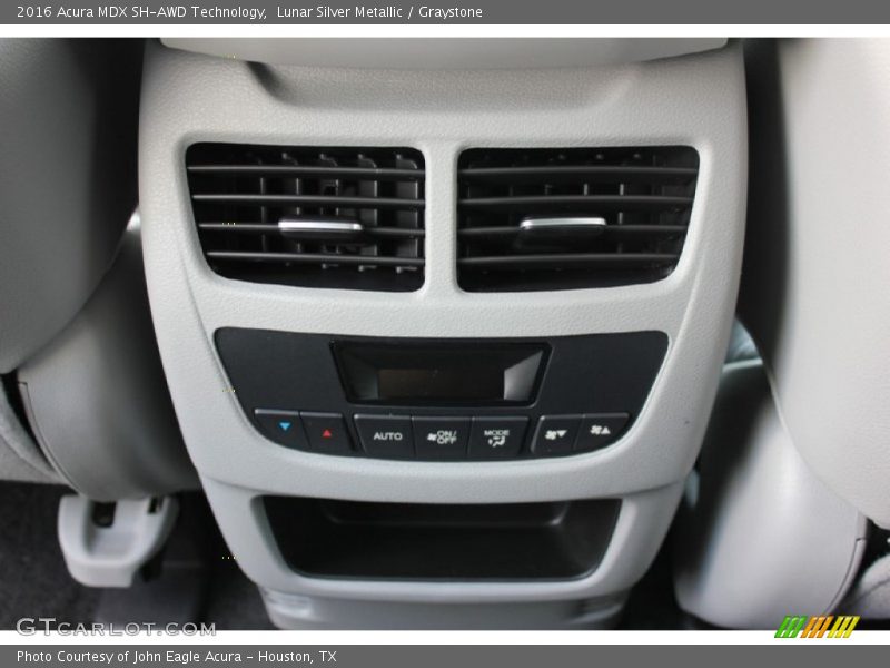 Lunar Silver Metallic / Graystone 2016 Acura MDX SH-AWD Technology