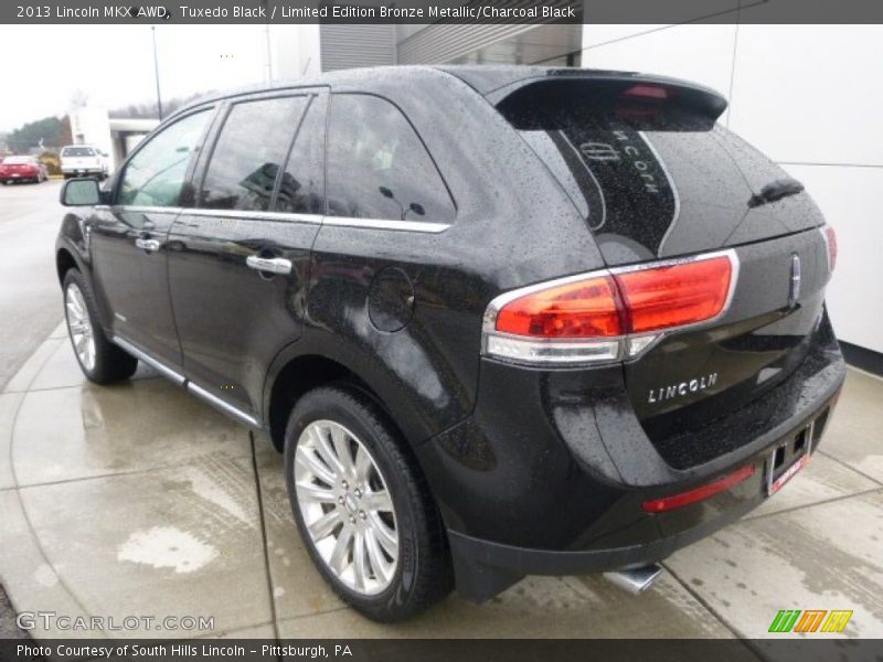 Tuxedo Black / Limited Edition Bronze Metallic/Charcoal Black 2013 Lincoln MKX AWD