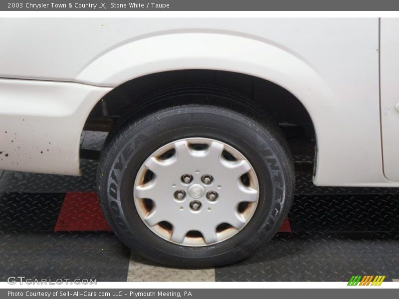Stone White / Taupe 2003 Chrysler Town & Country LX