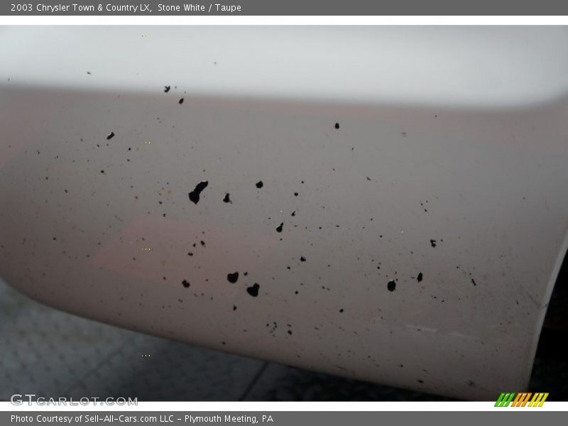Stone White / Taupe 2003 Chrysler Town & Country LX