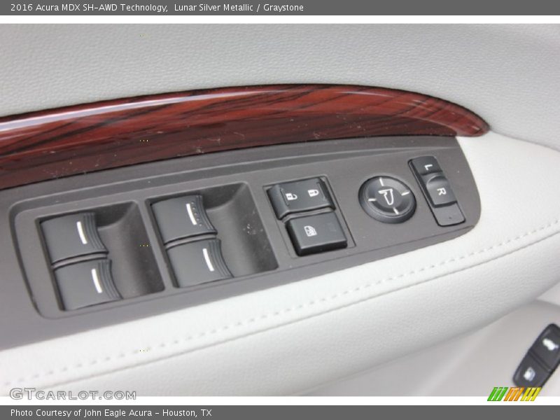 Lunar Silver Metallic / Graystone 2016 Acura MDX SH-AWD Technology