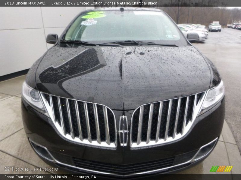 Tuxedo Black / Limited Edition Bronze Metallic/Charcoal Black 2013 Lincoln MKX AWD