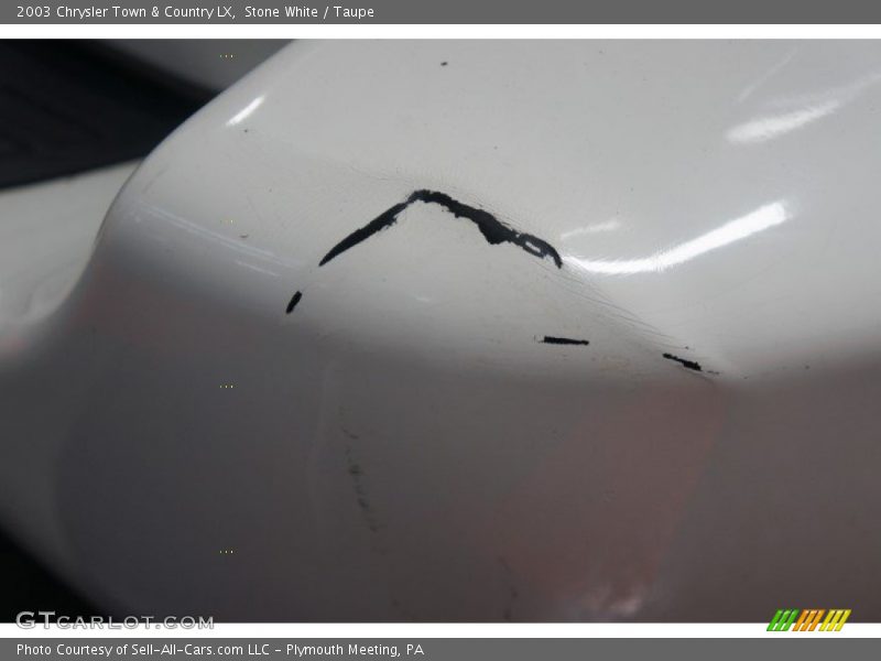 Stone White / Taupe 2003 Chrysler Town & Country LX