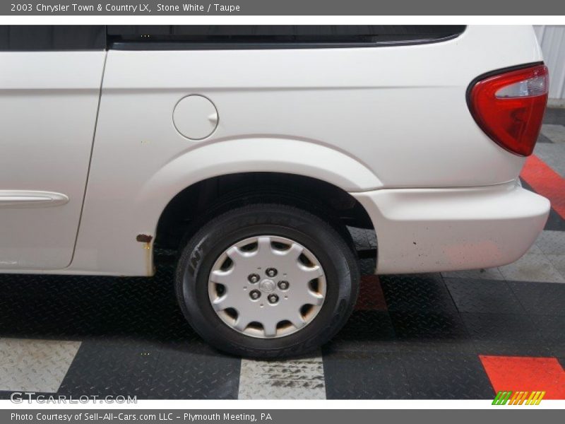 Stone White / Taupe 2003 Chrysler Town & Country LX