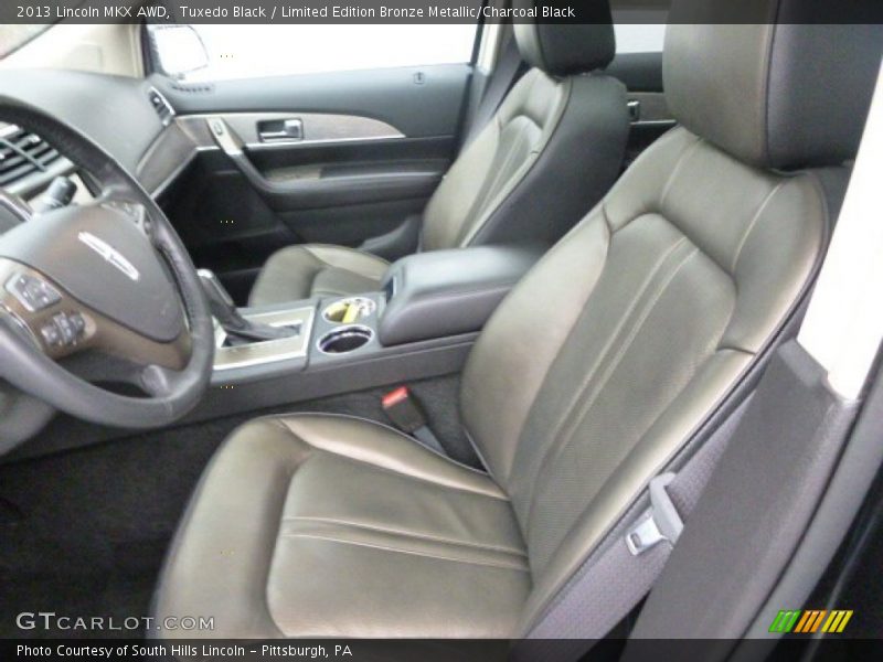 Front Seat of 2013 MKX AWD