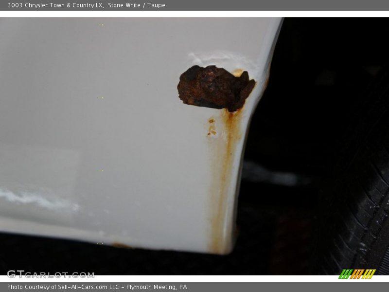 Stone White / Taupe 2003 Chrysler Town & Country LX