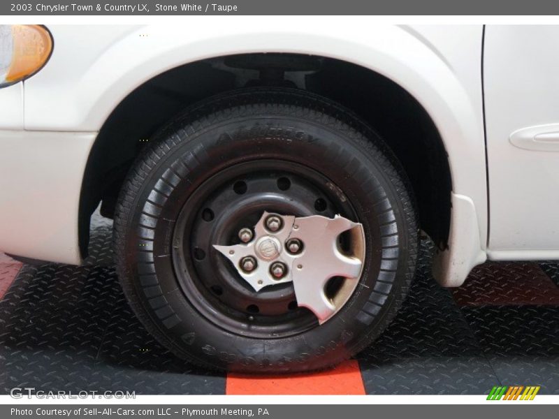 Stone White / Taupe 2003 Chrysler Town & Country LX