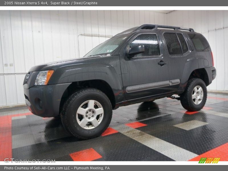 Super Black / Steel/Graphite 2005 Nissan Xterra S 4x4