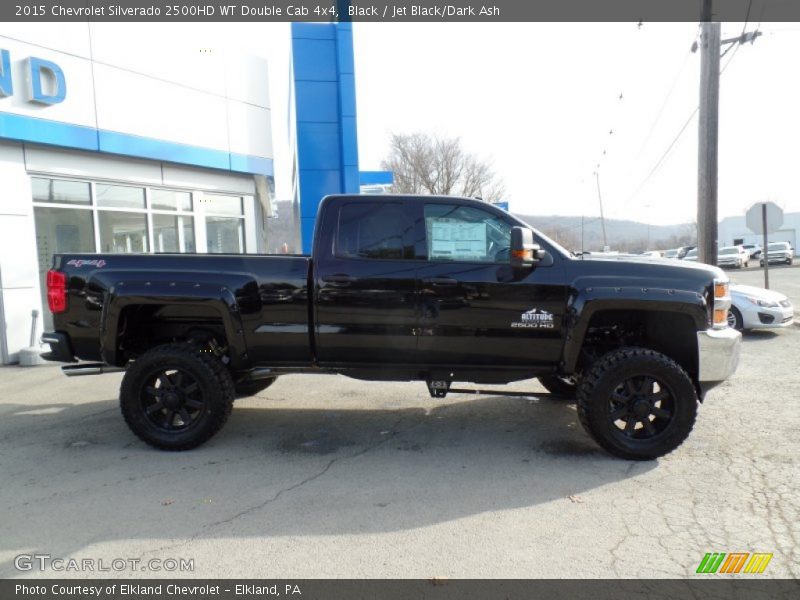 Black / Jet Black/Dark Ash 2015 Chevrolet Silverado 2500HD WT Double Cab 4x4