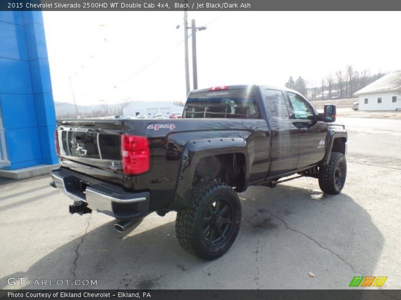 Black / Jet Black/Dark Ash 2015 Chevrolet Silverado 2500HD WT Double Cab 4x4