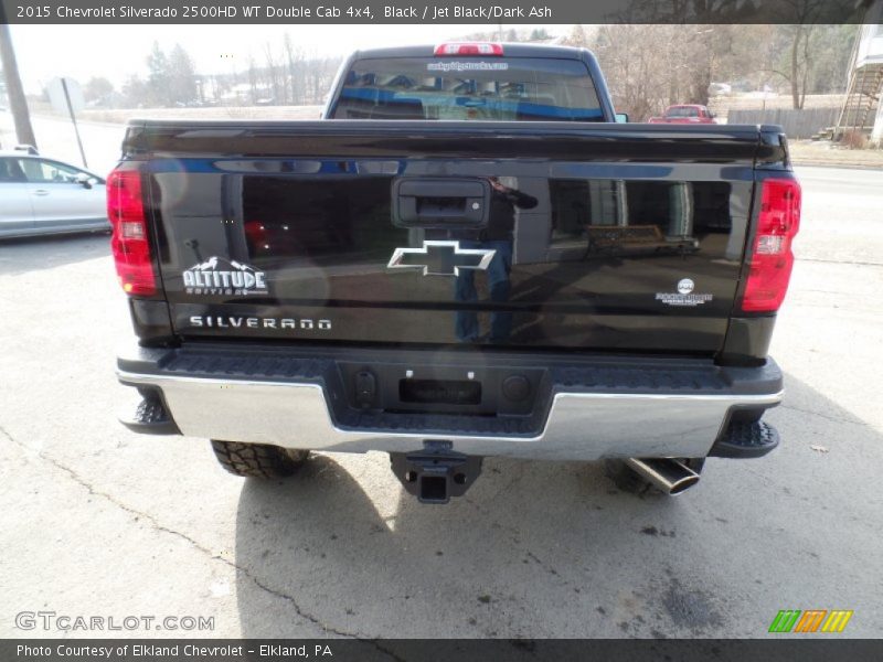 Black / Jet Black/Dark Ash 2015 Chevrolet Silverado 2500HD WT Double Cab 4x4