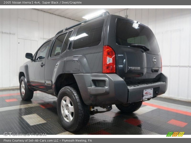 Super Black / Steel/Graphite 2005 Nissan Xterra S 4x4