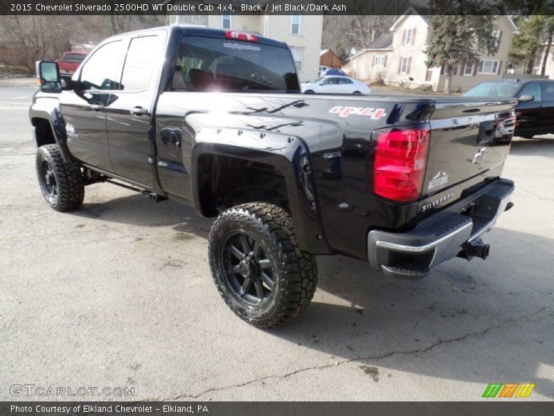Black / Jet Black/Dark Ash 2015 Chevrolet Silverado 2500HD WT Double Cab 4x4