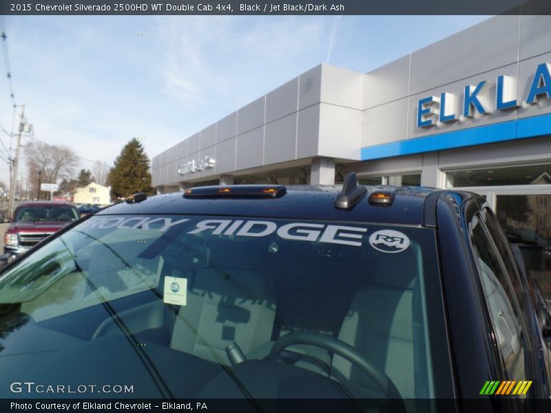 Black / Jet Black/Dark Ash 2015 Chevrolet Silverado 2500HD WT Double Cab 4x4
