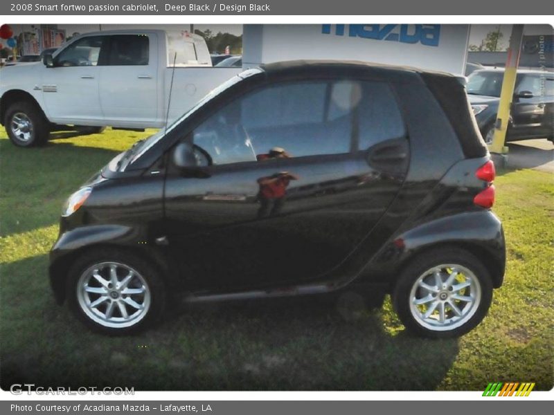 Deep Black / Design Black 2008 Smart fortwo passion cabriolet