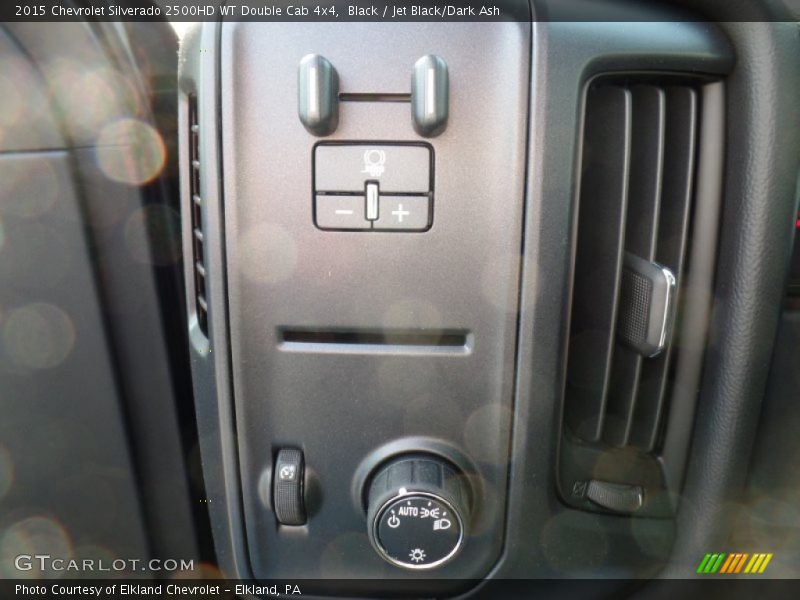 Black / Jet Black/Dark Ash 2015 Chevrolet Silverado 2500HD WT Double Cab 4x4
