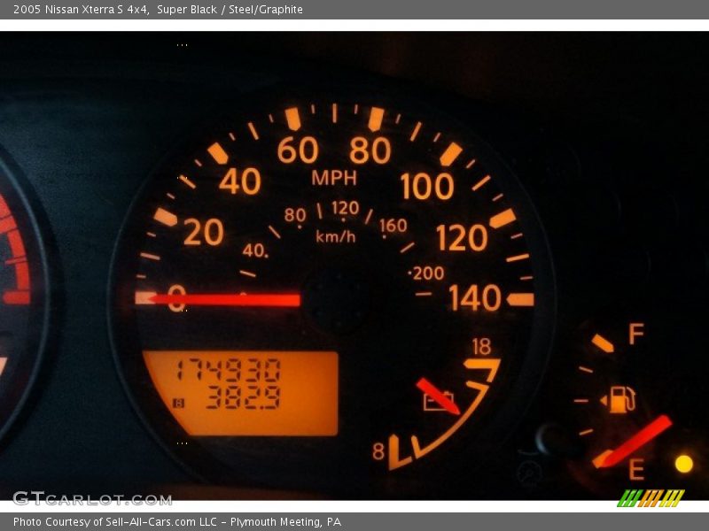 Super Black / Steel/Graphite 2005 Nissan Xterra S 4x4