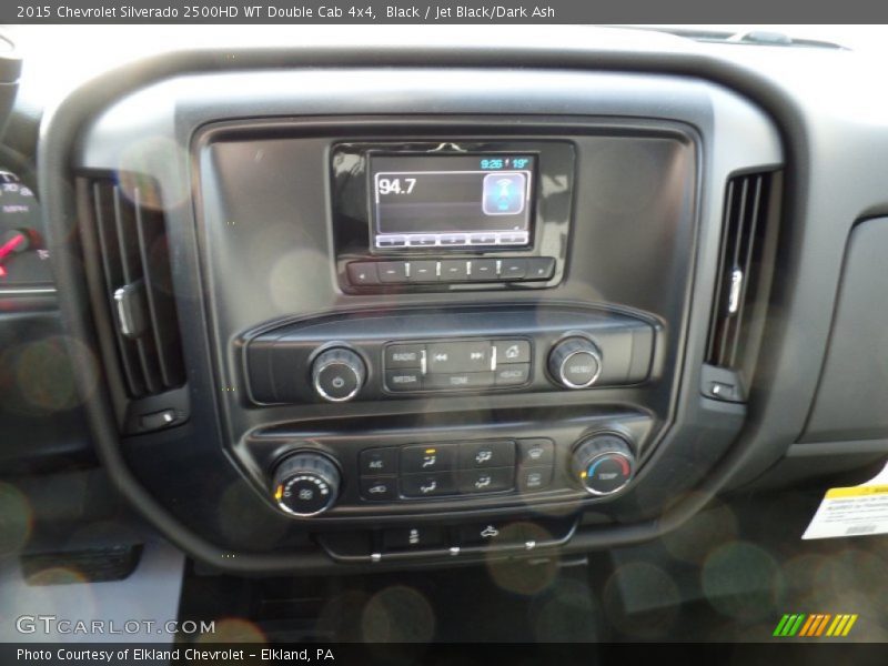 Black / Jet Black/Dark Ash 2015 Chevrolet Silverado 2500HD WT Double Cab 4x4