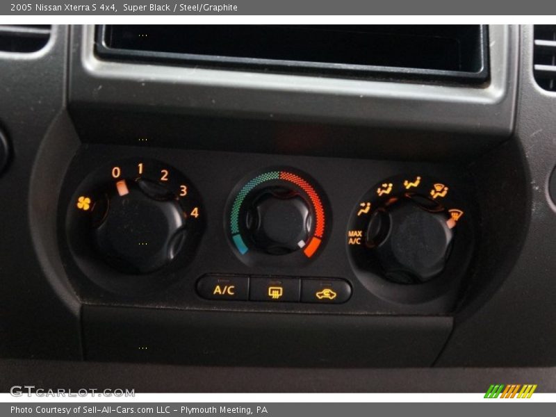 Super Black / Steel/Graphite 2005 Nissan Xterra S 4x4