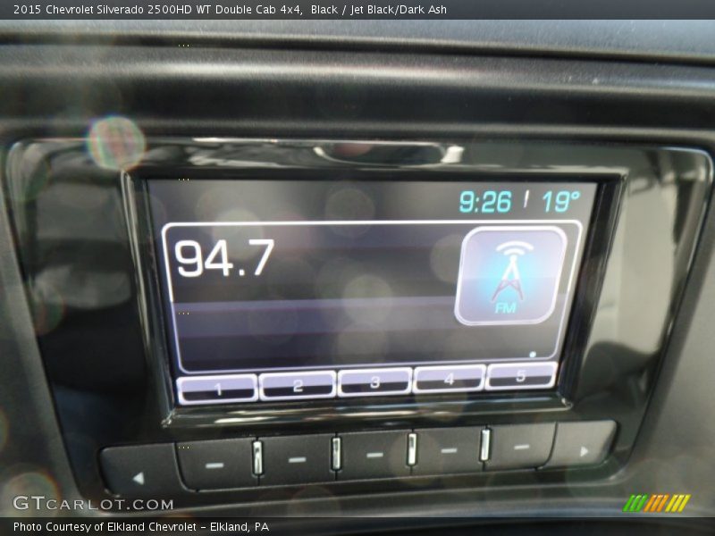 Black / Jet Black/Dark Ash 2015 Chevrolet Silverado 2500HD WT Double Cab 4x4