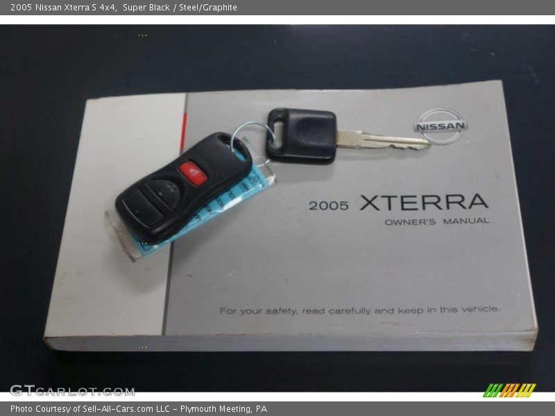 Super Black / Steel/Graphite 2005 Nissan Xterra S 4x4