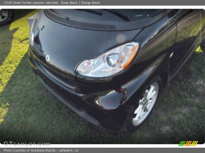 Deep Black / Design Black 2008 Smart fortwo passion cabriolet