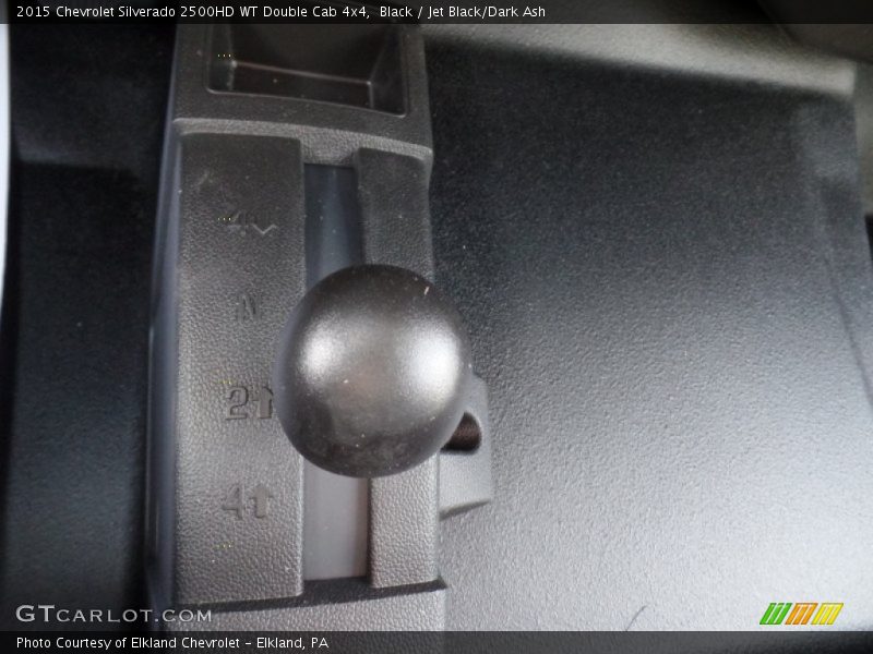 Black / Jet Black/Dark Ash 2015 Chevrolet Silverado 2500HD WT Double Cab 4x4