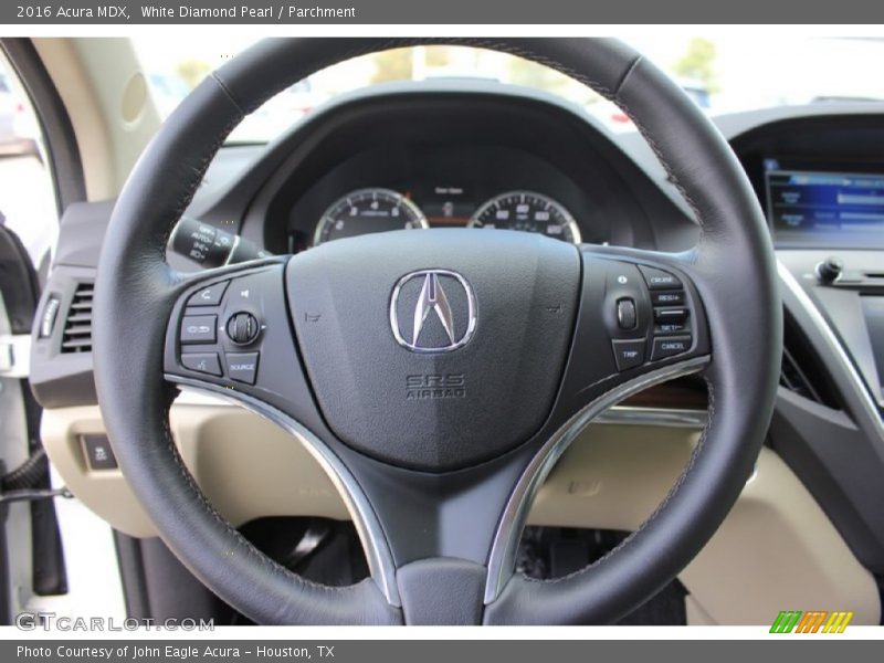 White Diamond Pearl / Parchment 2016 Acura MDX