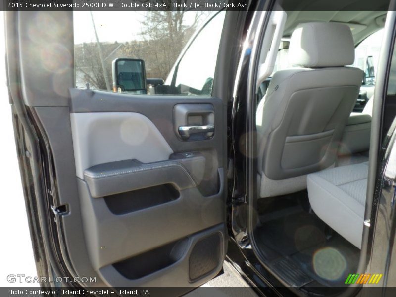 Black / Jet Black/Dark Ash 2015 Chevrolet Silverado 2500HD WT Double Cab 4x4