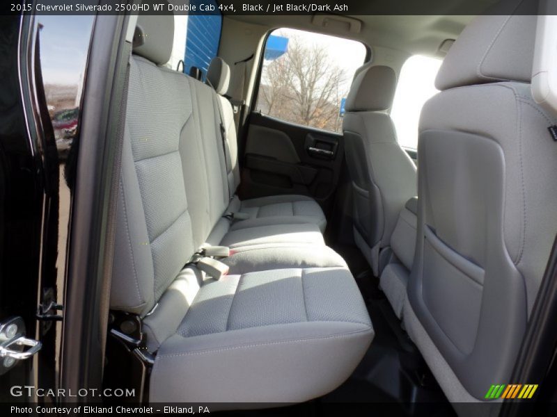 Black / Jet Black/Dark Ash 2015 Chevrolet Silverado 2500HD WT Double Cab 4x4