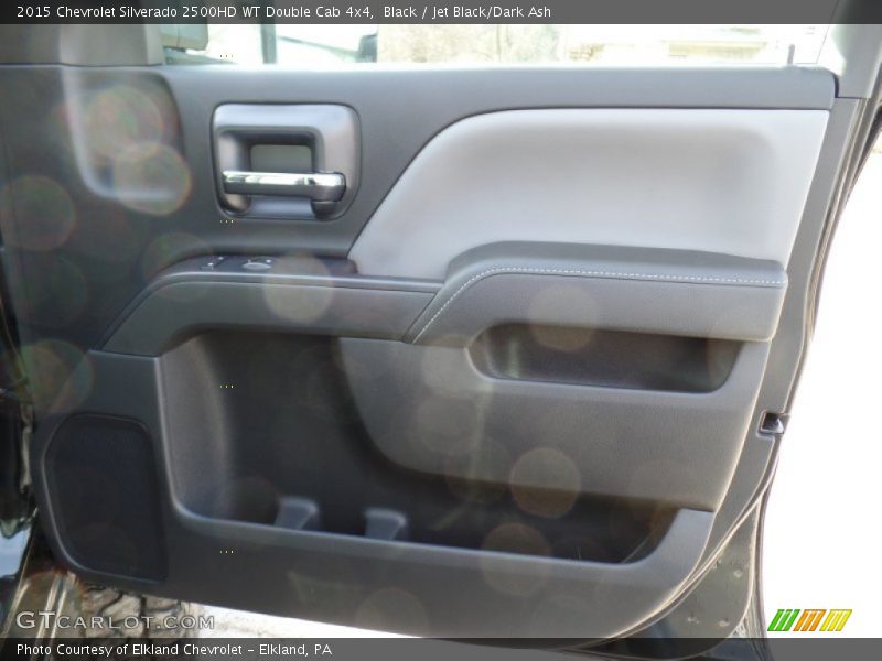 Black / Jet Black/Dark Ash 2015 Chevrolet Silverado 2500HD WT Double Cab 4x4