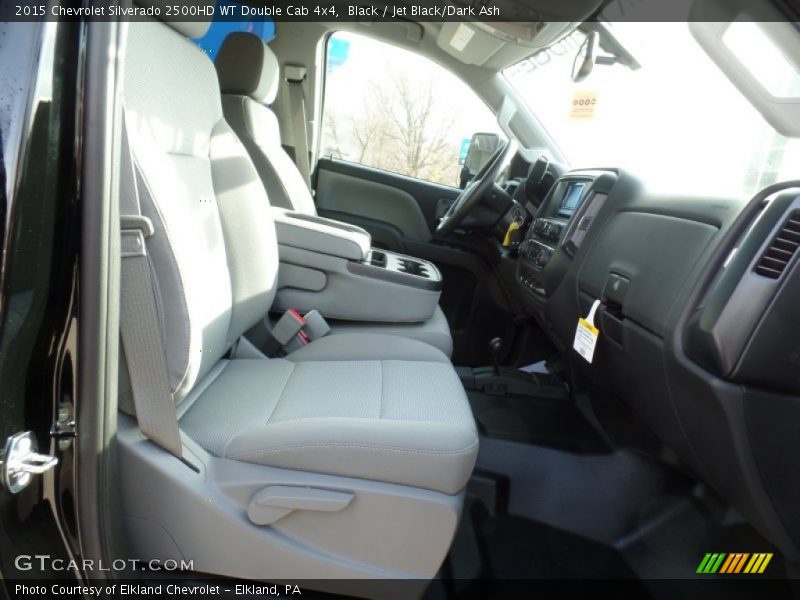 Black / Jet Black/Dark Ash 2015 Chevrolet Silverado 2500HD WT Double Cab 4x4