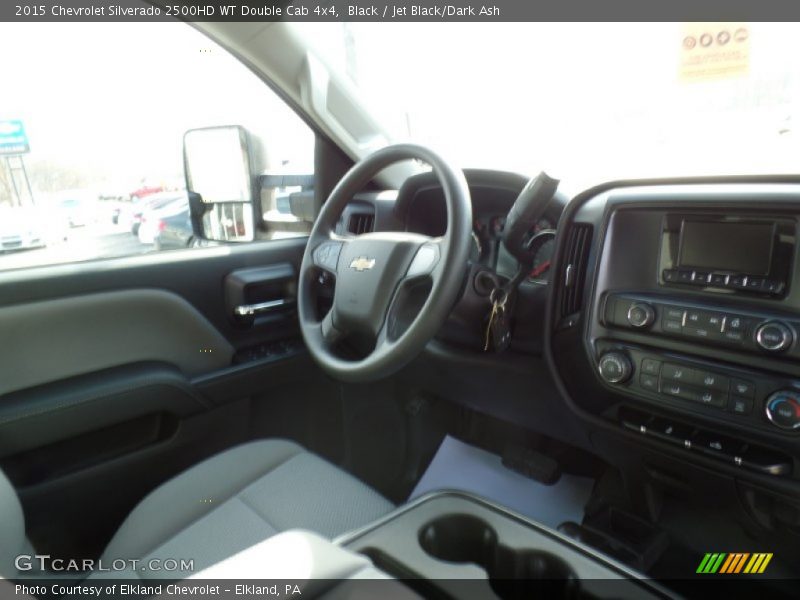 Black / Jet Black/Dark Ash 2015 Chevrolet Silverado 2500HD WT Double Cab 4x4