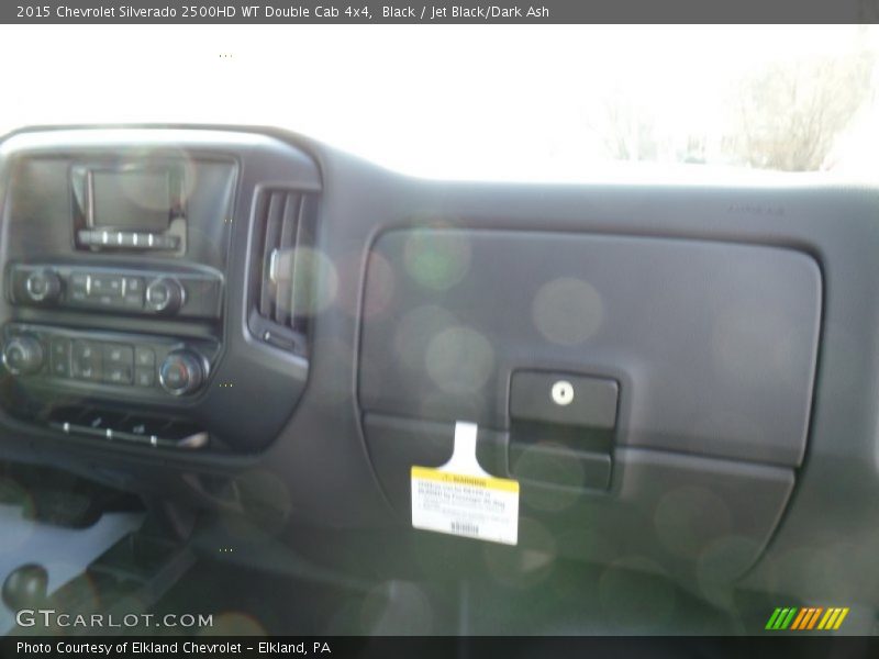 Black / Jet Black/Dark Ash 2015 Chevrolet Silverado 2500HD WT Double Cab 4x4