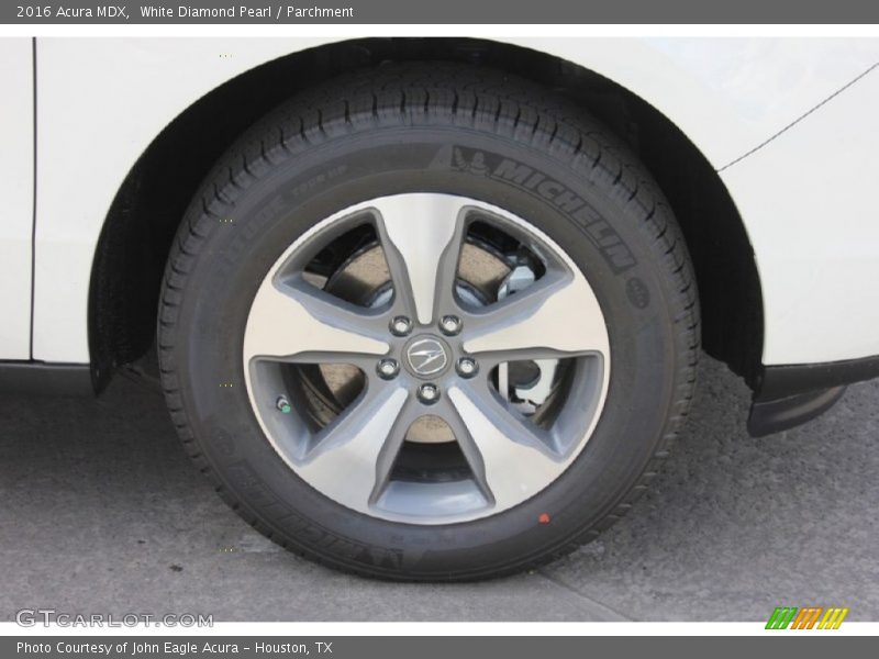 White Diamond Pearl / Parchment 2016 Acura MDX