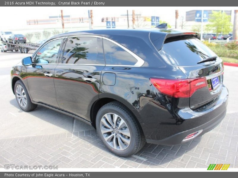 Crystal Black Pearl / Ebony 2016 Acura MDX Technology