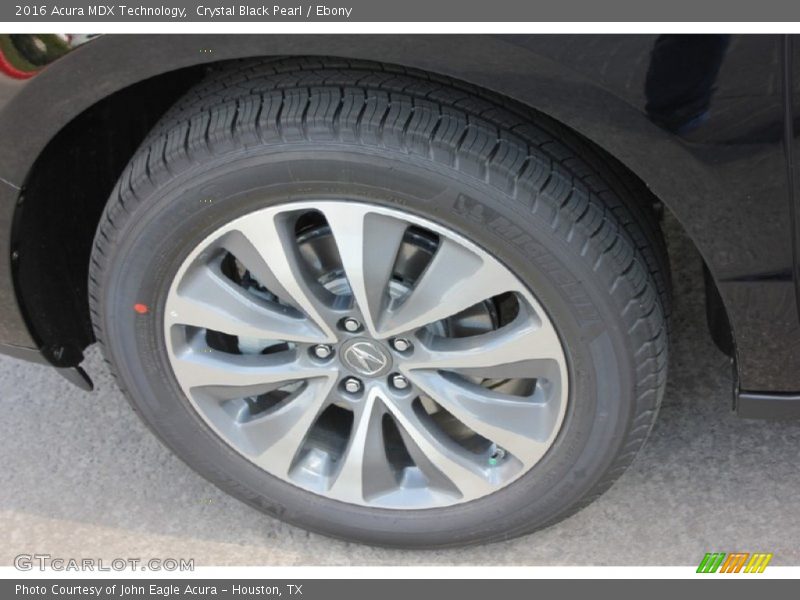 Crystal Black Pearl / Ebony 2016 Acura MDX Technology