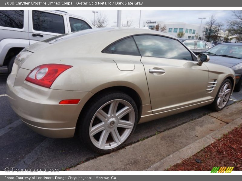 Oyster Gold Metallic / Dark Slate Gray 2008 Chrysler Crossfire Limited Coupe